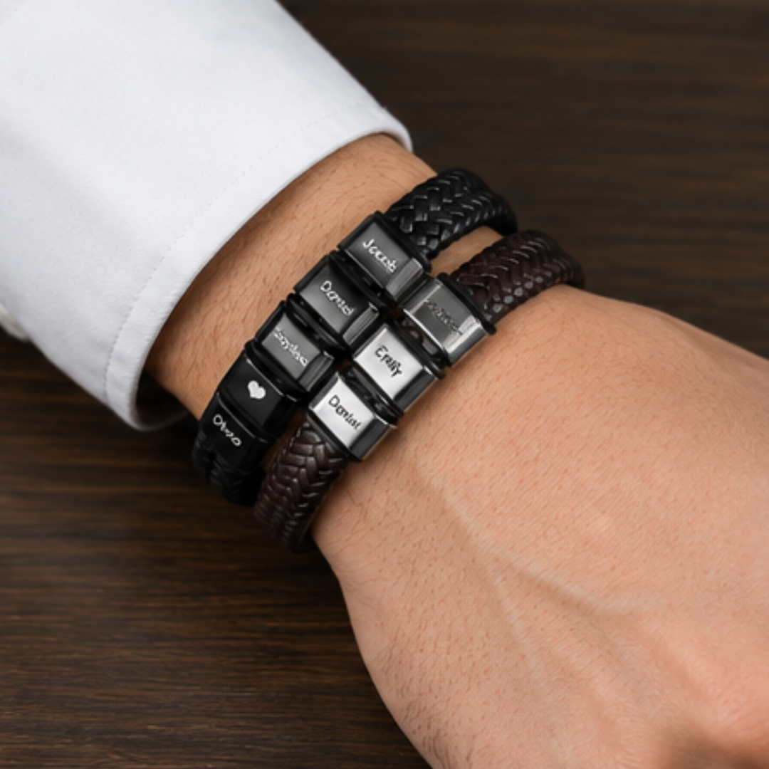 Pulsera Unión - Personalizada con Nombres Grabados