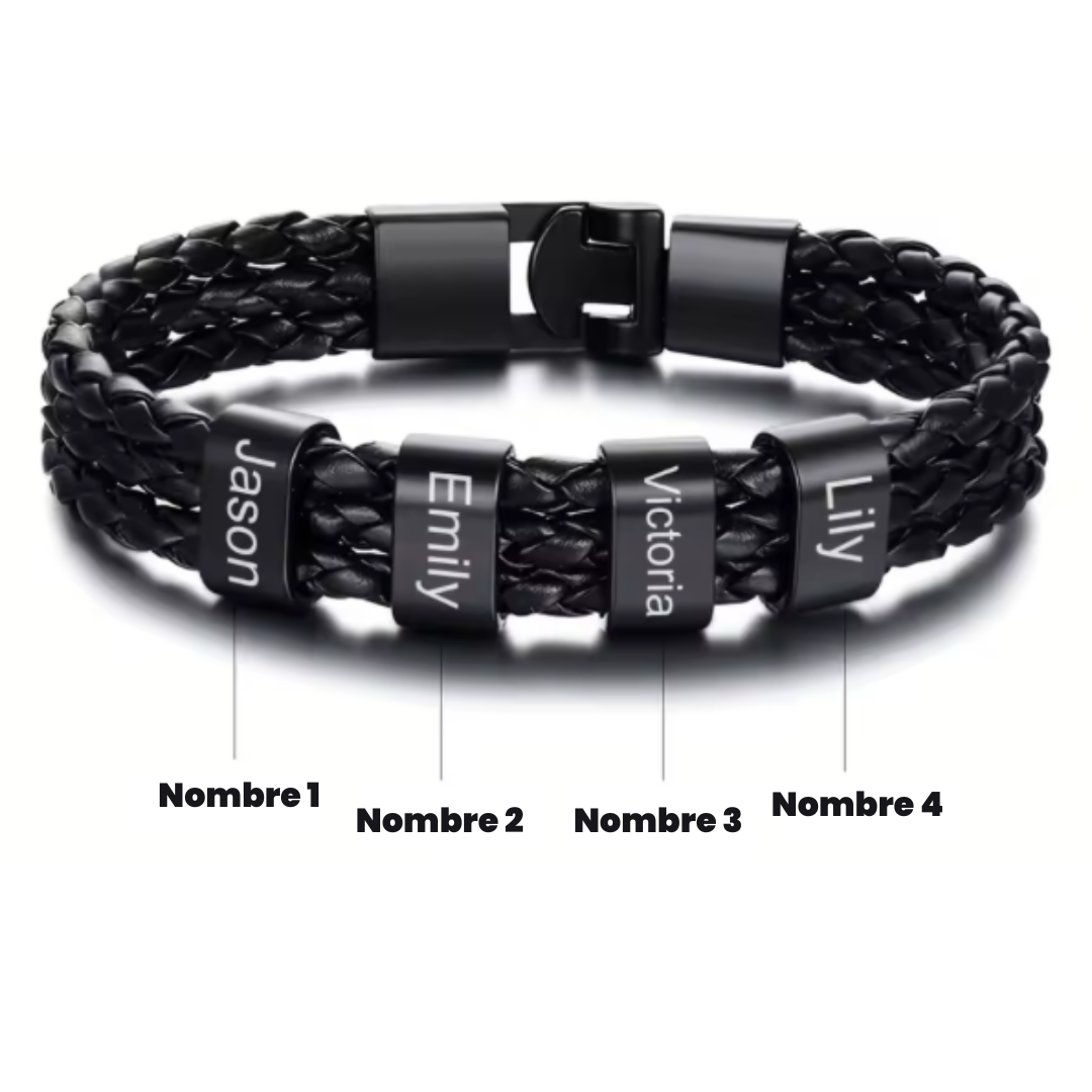 Pulsera Unión - Personalizada con Nombres Grabados