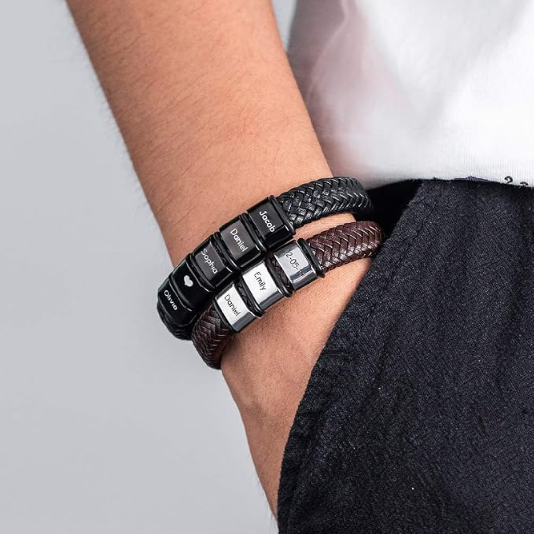 Pulsera Unión - Personalizada con Nombres Grabados