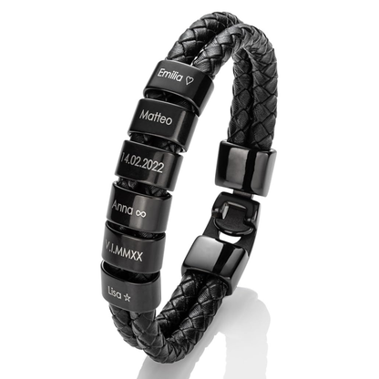 Pulsera Unión - Personalizada con Nombres Grabados