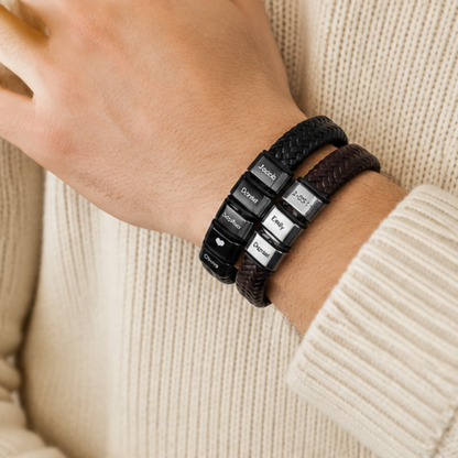 Pulsera Unión - Personalizada con Nombres Grabados