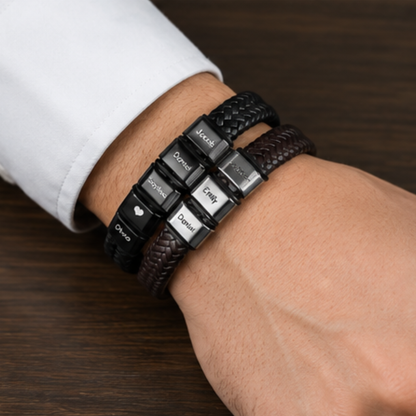 Pulsera Unión - Personalizada con Nombres Grabados